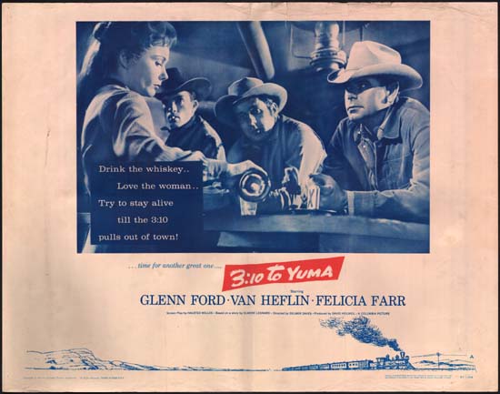 310 To Yuma US Half Sheet style A movie poster