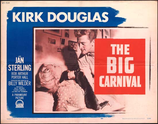 Ace in the Hole [ The Big Carnival ] US Half Sheet style A movie poster