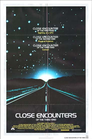 Close Encounters of the Third Kind US One Sheet movie poster