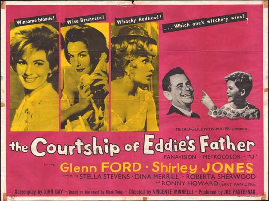 Courtship of Eddies Father, The UK Quad movie poster