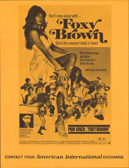 Foxy Brown US Synopsis Sheet