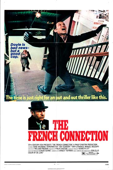 French Connection, The US One Sheet movie poster