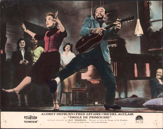 Image 2 of Funny Face French Lobby Cards GROUP OF 3