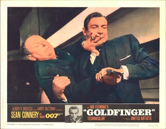 Goldfinger US Lobby Card number 5