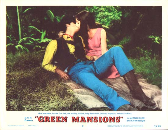 Green Mansions US Lobby Card number 8
