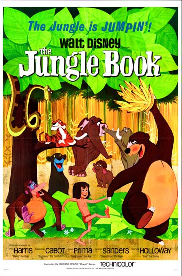 Jungle Book, The US One Sheet movie poster