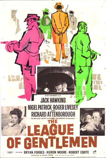 League of Gentlemen, The UK One Sheet movie poster