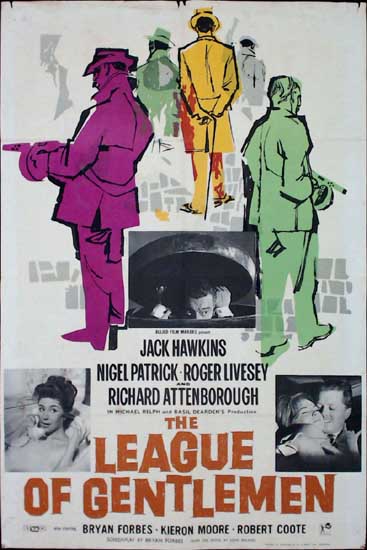 League of Gentlemen, The UK One Sheet movie poster