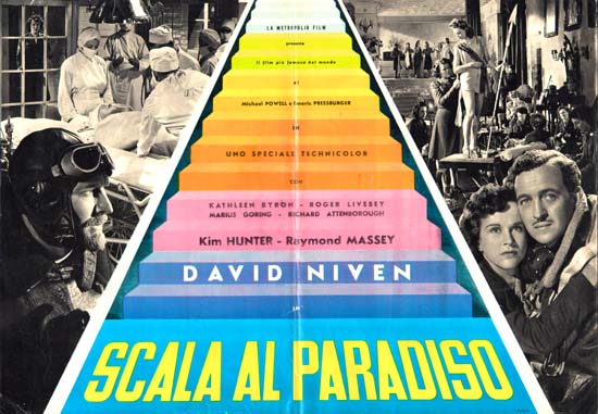 Matter of Life and Death, A [ Stairway To Heaven ] Italian Photobusta movie poster