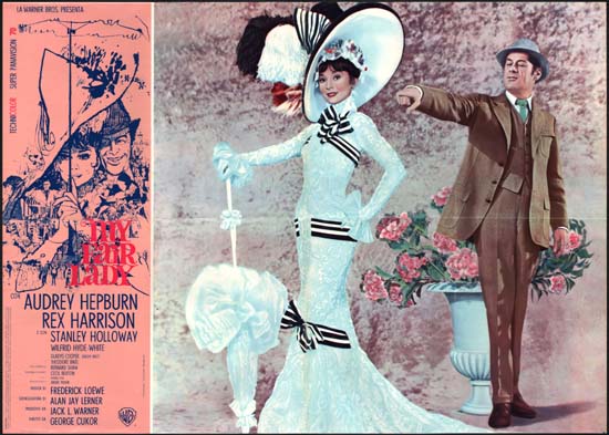 My Fair Lady Italian Large Photobusta movie poster