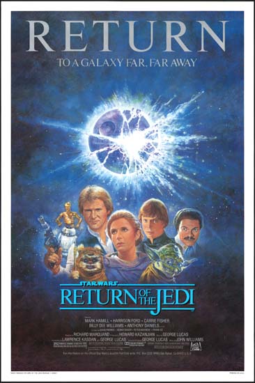 Return of the Jedi US One Sheet movie poster
