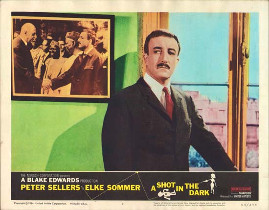 Shot in the Dark, A US Lobby Card number 3