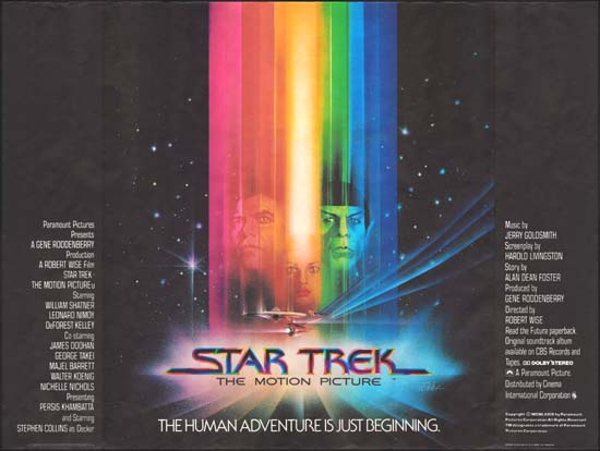Star Trek The Motion Picture Film Poster