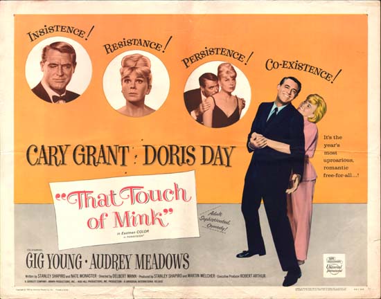 That Touch of Mink US Half Sheet style B movie poster