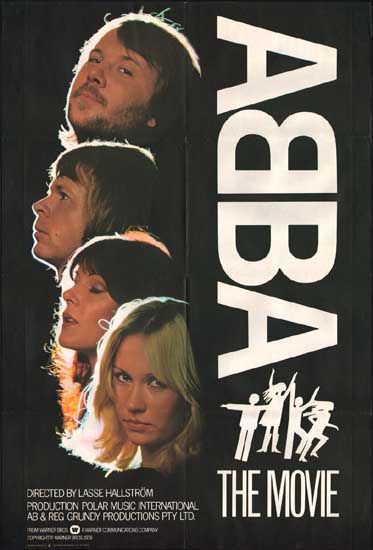 ABBA The Movie UK One Sheet movie poster