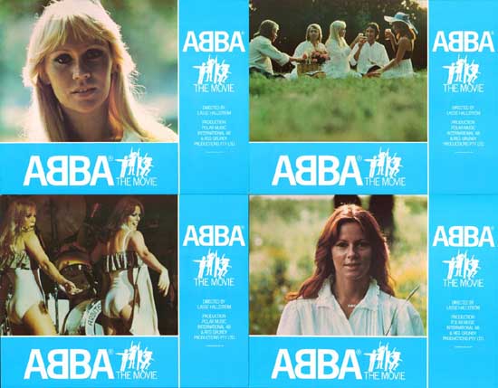 ABBA The Movie UK Lobby Card Set of 10