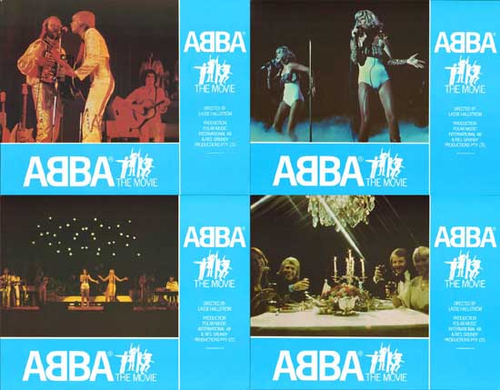 Image 2 of ABBA The Movie UK Lobby Card Set of 10