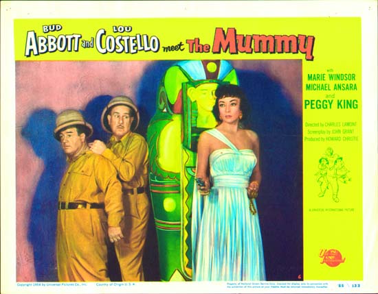 Abbott and Costello Meet the Mummy US Lobby Card number 6
