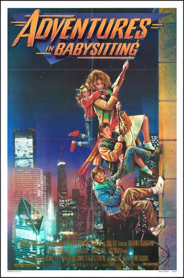 Adventures in Babysitting US One Sheet movie poster