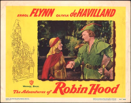 Adventures of Robin Hood, The US Lobby Card number 3