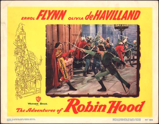 Adventures of Robin Hood, The US Lobby Card number 5