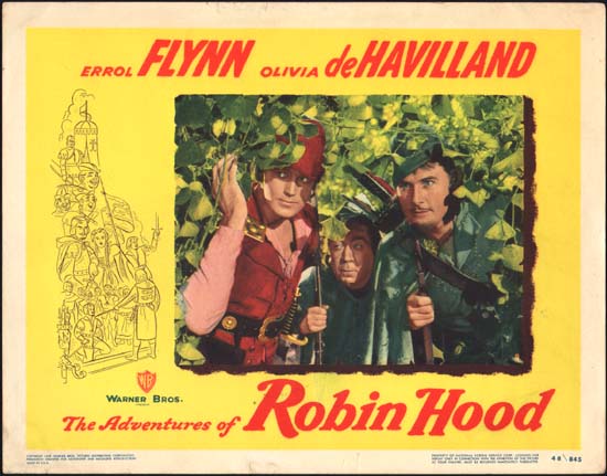 Adventures of Robin Hood, The US Lobby Card number 8
