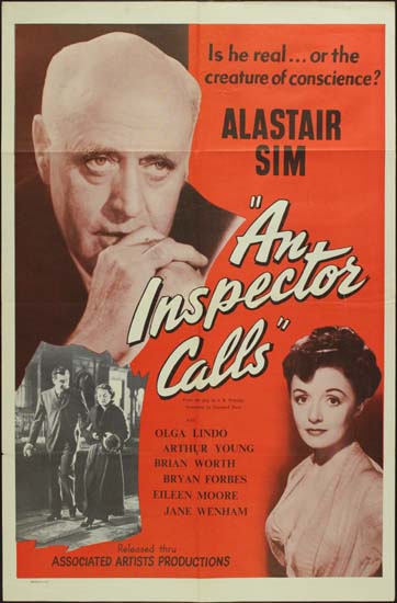 Inspector Calls, An US One Sheet movie poster