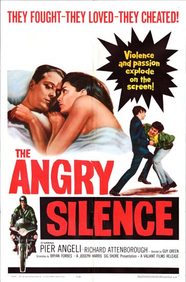 Angry Silence, The US One Sheet movie poster