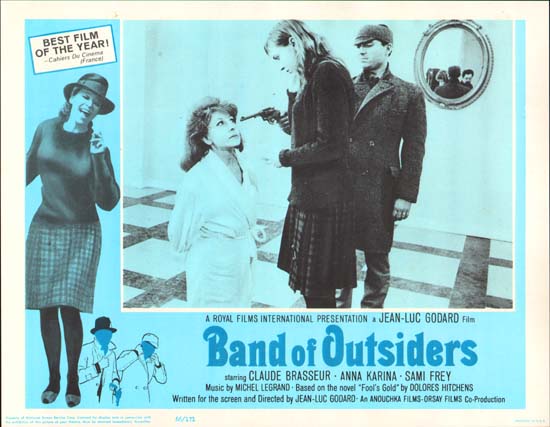 Bande a Part [ Band of Outsiders ] US Lobby Card d