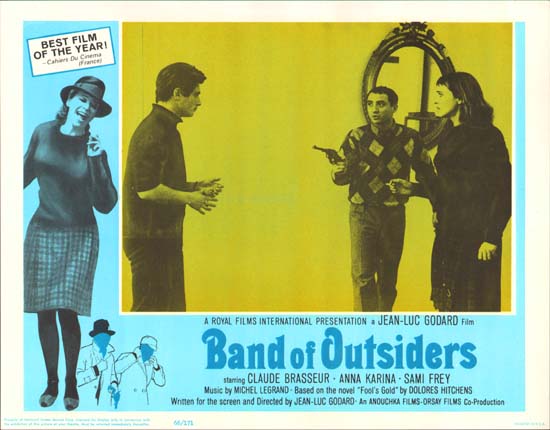 Bande a Part [ Band of Outsiders ] US Lobby Card e