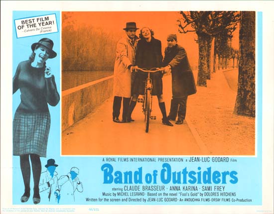 Bande a Part [ Band of Outsiders ] US Lobby Card g