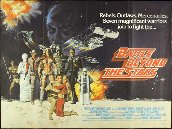 Battle Beyond the Stars UK Quad movie poster