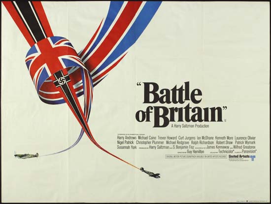 Battle of Britain UK Quad movie poster