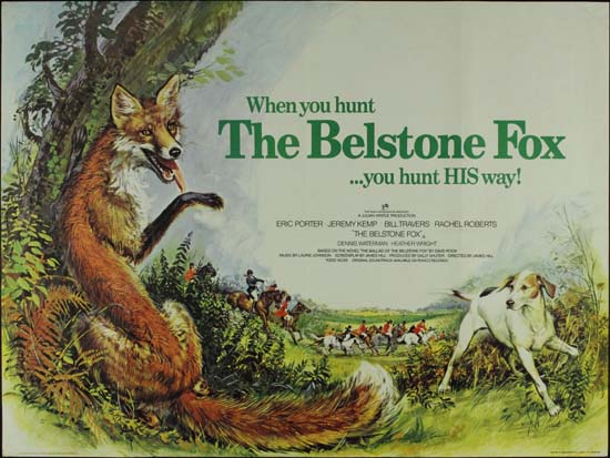 Belstone Fox, The UK Quad movie poster
