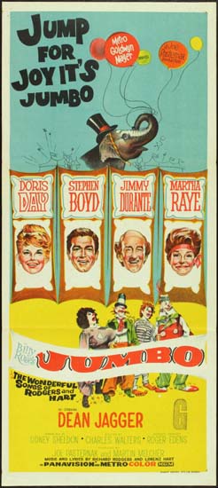 Billy Roses Jumbo Australian Daybill movie poster
