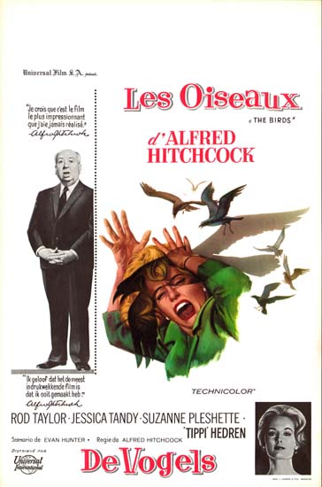 Birds, The Belgian movie poster