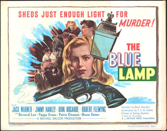 Blue Lamp, The US Half Sheet movie poster