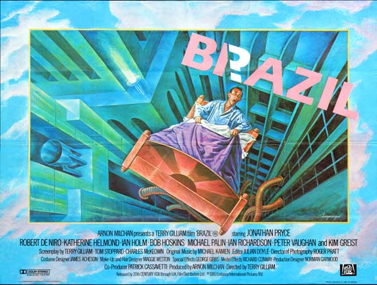 Brazil UK Quad movie poster