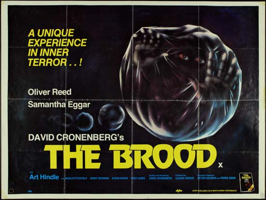 Brood, The UK Quad movie poster