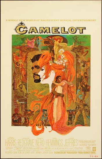 Camelot US Window Card movie poster