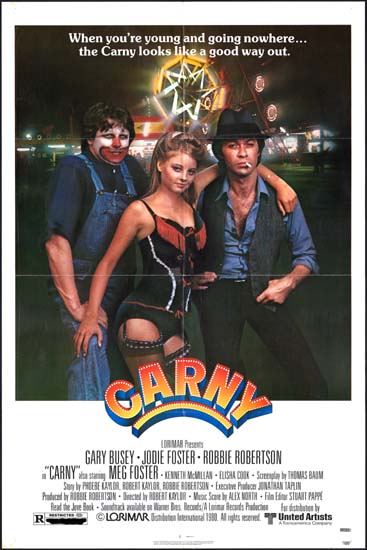 Carny US One Sheet movie poster