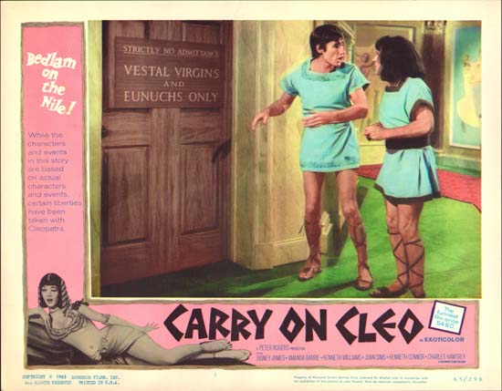 Carry On Cleo US Lobby Card number 3