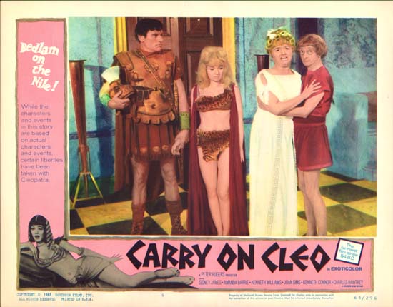 Carry On Cleo US Lobby Card number 5
