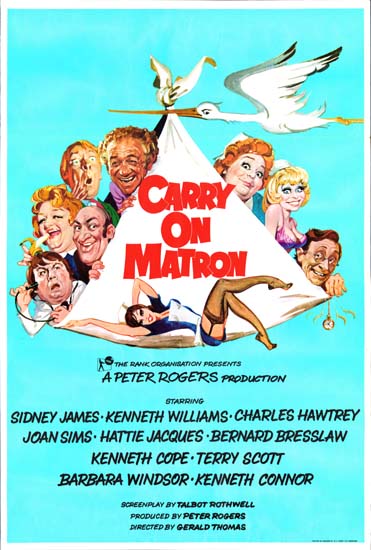 Carry On Matron UK One Sheet movie poster