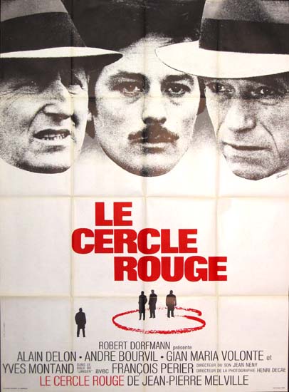 Cercle Rouge, Le [ The Red Circle ] French Grande movie poster