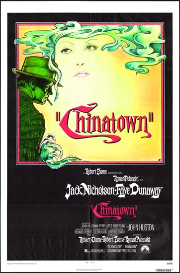 Chinatown US One Sheet movie poster