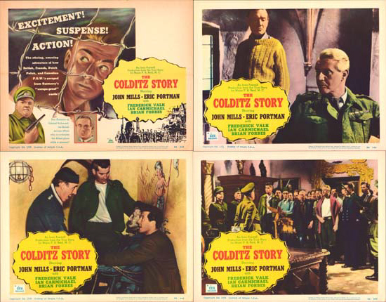 Colditz Story, The US Lobby Card Set of 8
