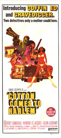 Cotton Comes to Harlem Australian Daybill movie poster