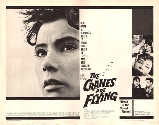 Cranes are Flying, The [ Letyat zhuravli ] US Half Sheet movie poster