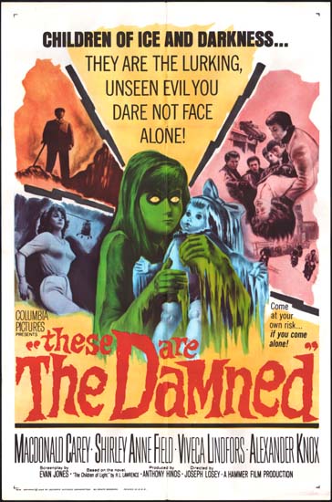 Damned, The [ These Are The Damned ] US One Sheet movie poster